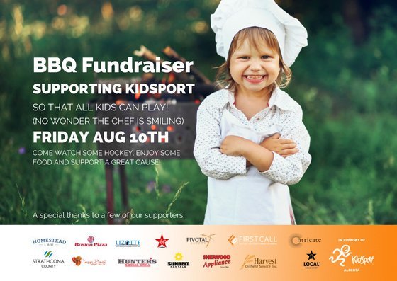 Outdoor Hockey and BBQ event for KidSport